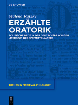 cover image of Erzählte Oratorik